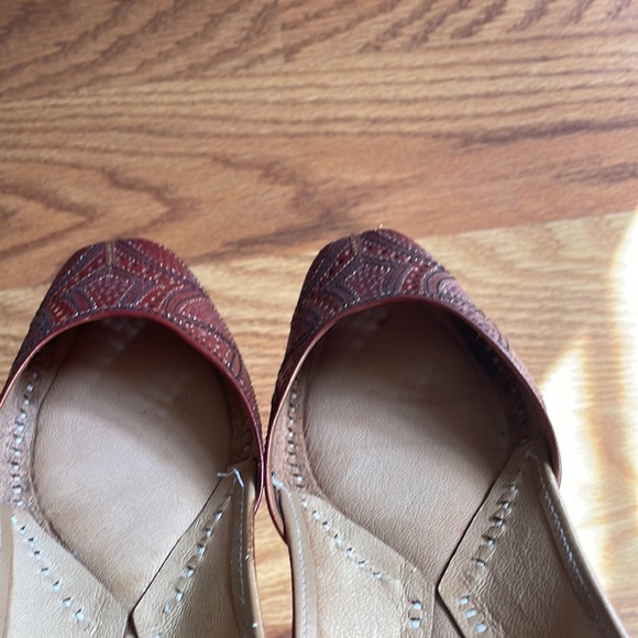 Handmade Leather Flats - Picture 5 of 7